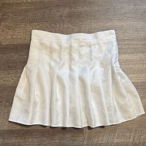 Amazon White Mini Skirt